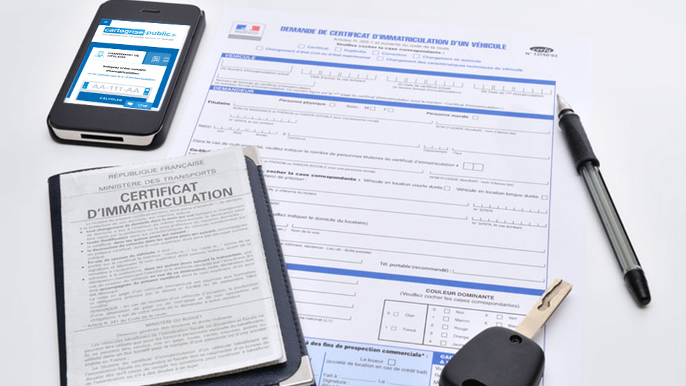 Quels sont les procédures à suivre pour le changement de carte grise ?